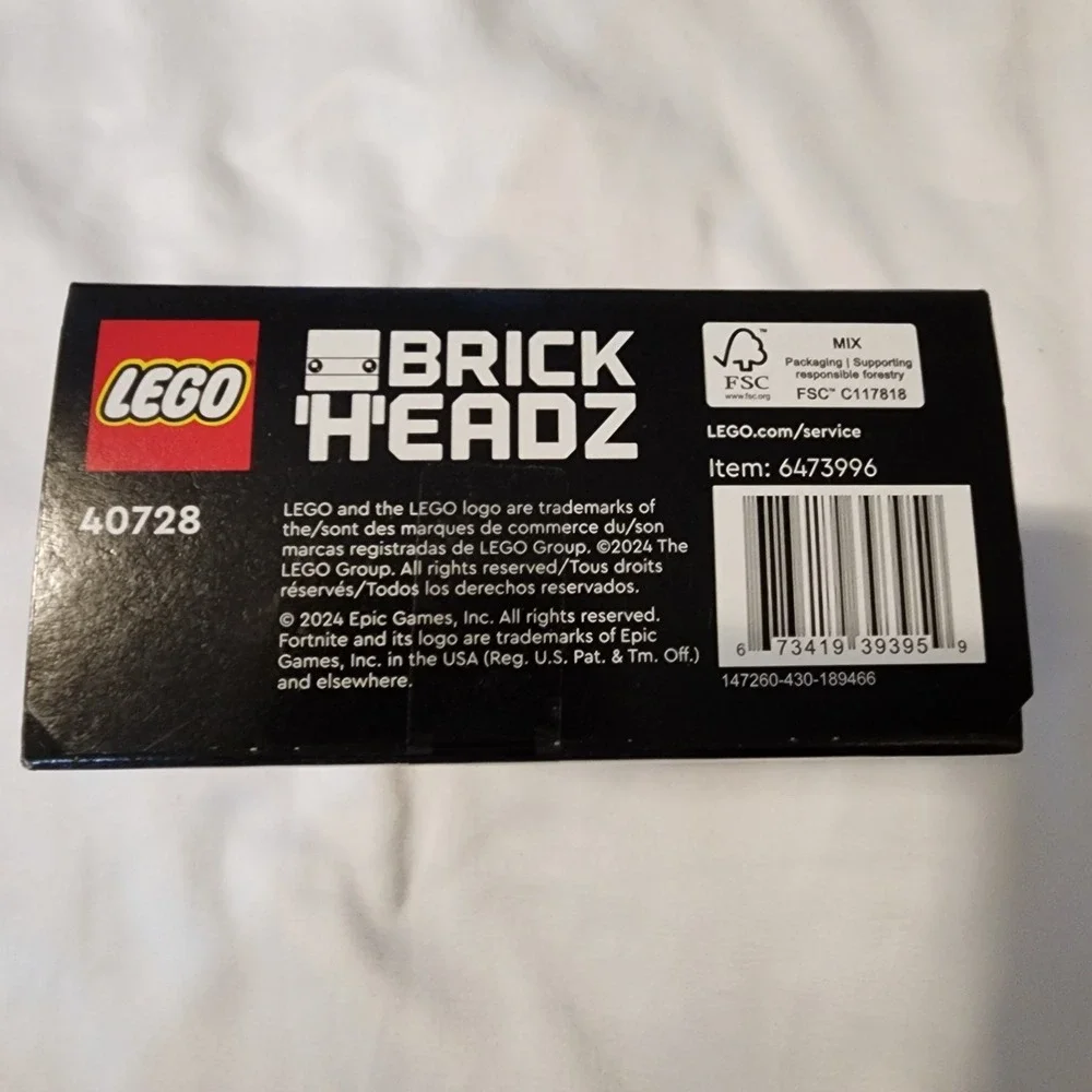 New! LEGO 40728 BRICKHEADZ Fortnite Brite Bomber Exclusive‎ GWP Sealed